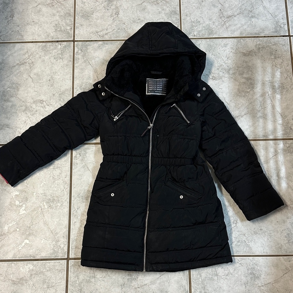 Justice Girls Warm Puffer Jacket